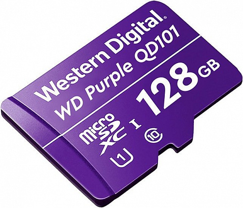 Карта памяти WD Purple SC QD101 microSDXC WDD128G1P0C 128GB