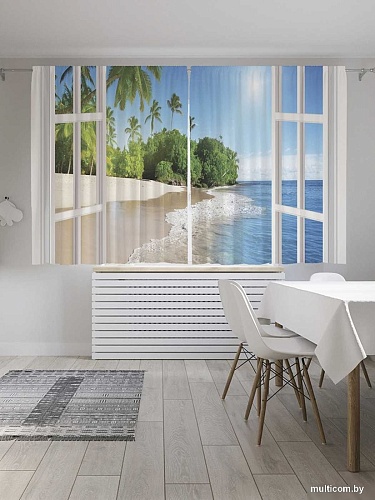 JoyArty Окно тропиков p_8561 (145x180)