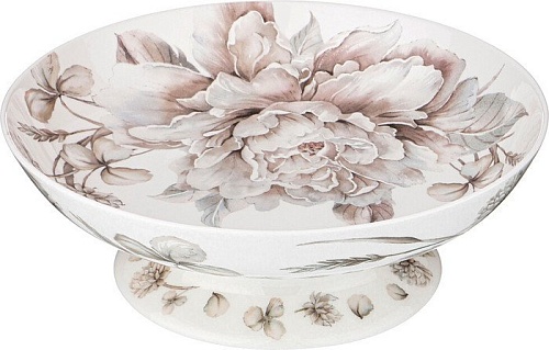 Ваза для фруктов Lefard Белый цветок 86-2435