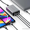 Сетевое зарядное Satechi 100W Type-C PD Compact GAN Charger (европейская вилка)