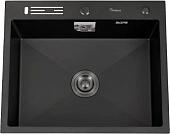 Кухонная мойка Diadonna DS5060BL (с сифоном)