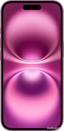 Смартфон Apple iPhone 16 256GB (розовый)