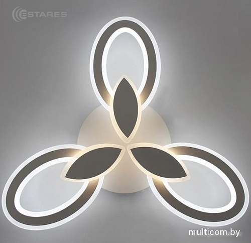 Люстра Estares Aurora Double 60W 3F-575x80-WHITE/WHITE-220-IP20