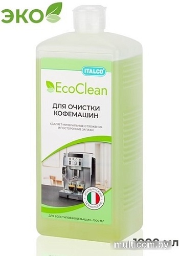 Средство для очистки Italco EcoClean 1л от минеральных отложений и посторонних запахов