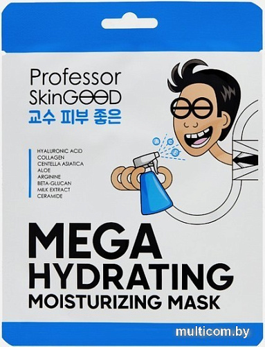 Professor SkinGood Маска для лица тканевая Mega Hydrating Moisturizing Mask