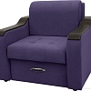 Кресло Сириус Лидер-3 ППУ 105x110 (Eva 31 велюр фиолетовый)
