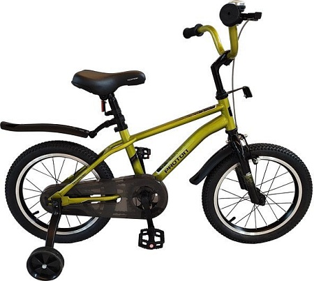 Детский велосипед Tech Team Proton 16 NN013976 (зеленый, разобранный)