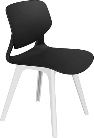 Стул Sheffilton SHT-ST59/S195 (черный/белый)