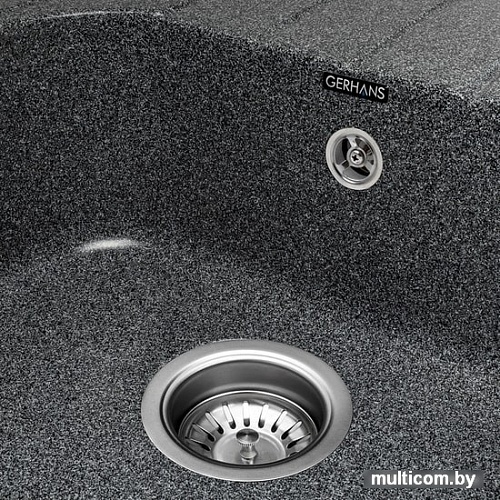 Кухонная мойка Gerhans B20 (графит)