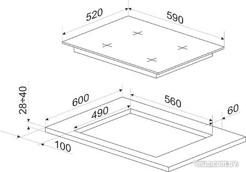 Варочная панель Hansa BHGI650103