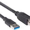 Кабель Telecom TUS710-1.8M USB 3 Type-A - USB 3 Type-B (1.8 м, черный)