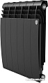 Алюминиевый радиатор Royal Thermo Biliner Alum 500 Noir Sable (6 секций)