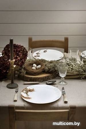 Набор обеденных тарелок Portmeirion Wrendale Designs Заяц WNOU4077-XB