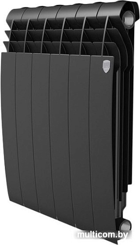 Алюминиевый радиатор Royal Thermo Biliner Alum 500 Noir Sable (6 секций)