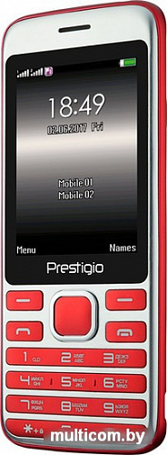 Мобильный телефон Prestigio Grace A1 (красный) [PFP1281DUO]