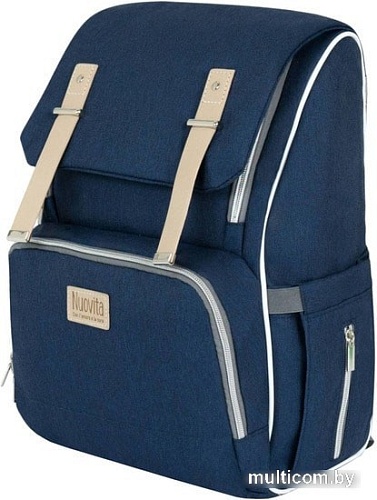 Рюкзак для мамы Nuovita Capcap Rotta (темно-синий)