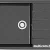 Кухонная мойка Berge BG-6502 (черный глянцевый)