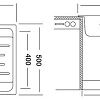 Кухонная мойка Ukinox Гранд GRP800.500-GT8K 2L (с сифоном)