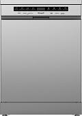 Отдельностоящая посудомоечная машина Weissgauff DW 6038 D Dual Wash Silver