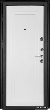 Металлическая дверь Guard MG60 МДФ/МДФ 87х205 правая (серый/белый ясень)