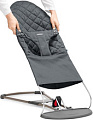 Шезлонг BabyBjorn Bouncer Bliss (cotton/anthracite)