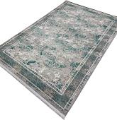 Radjab Carpet Афина Прямоугольник 9008A 12798RK (1.2x1.8, Grey/Green)