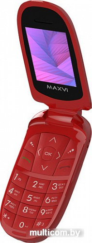 Мобильный телефон Maxvi E1 Red
