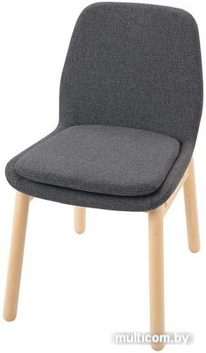 Стул Ikea Ведбу 904.179.90 (береза/гуннаред классический серый)