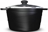 Кастрюля НМП Каменная Черный гранит 186630
