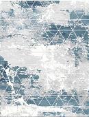 Ковер для жилой комнаты Linea Hali Elegant P1333-NAVY (1.2x1.7)