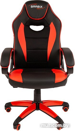 Кресло Brabix GM-162 (черный/красный)