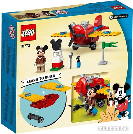 Конструктор LEGO Disney 10772 Винтовой самолет Микки