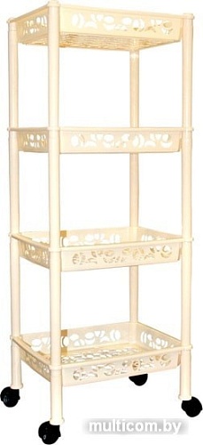 Мебель для ванных комнат BranQ Этажерка Prima BQ2827СЛК (слоновая кость)