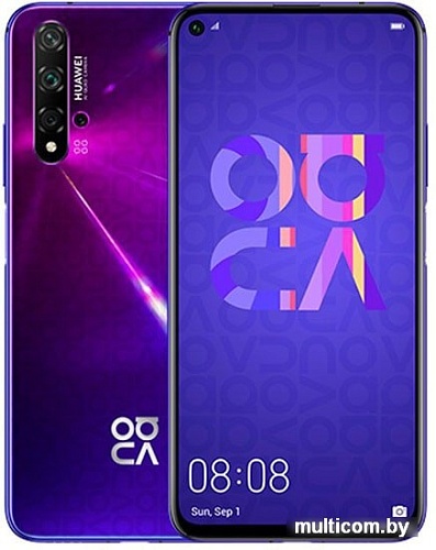 Смартфон Huawei Nova 5T YAL-L21 8GB/128GB (фиолетовый)