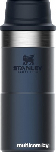 Термокружка Stanley Classic 0.35л One hand 2.0 10-06440-017 (синий)