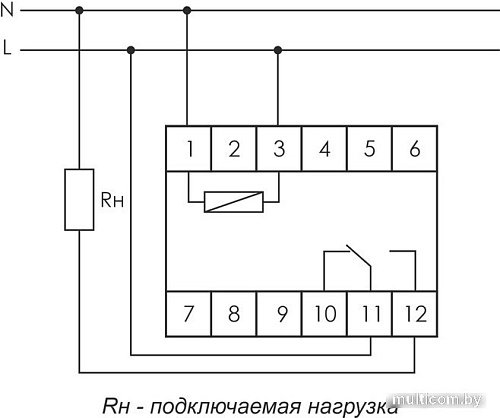 Реле времени Евроавтоматика F&F PCR-513 EA02.001.003
