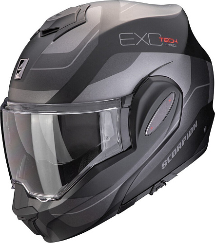Scorpion Exo Exo-Tech Evo Pro Commuta (р. 2XL, черный матовый/серебристый)