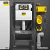 Инсталляция для унитаза Viega Prevista Dry WC с кнопкой Visign for Life 5 771973 + 678630 + 773717 (хром)