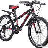 Детский велосипед Novatrack Prime 20 (черный/красный, 2019)