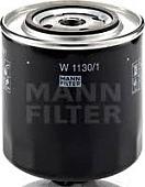 Масляный фильтр MANN-filter W1130/1