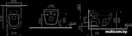 Унитаз Vitra D-Light (5911B003-1086)