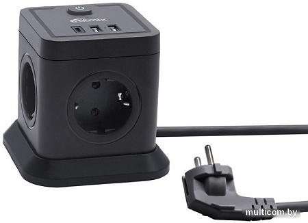 Сетевой фильтр Ritmix RM-242C (черный)