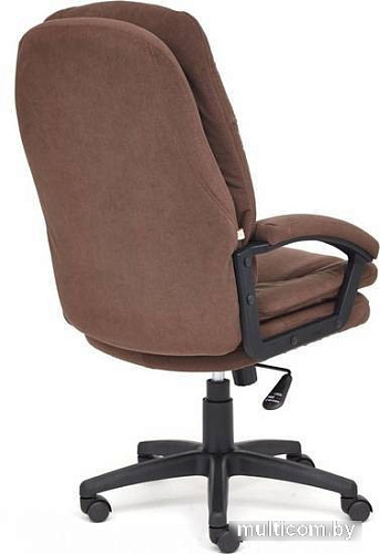 Кресло TetChair Comfort LT флок (коричневый)