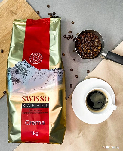 Кофе Swisso Kaffee Crema 1 кг
