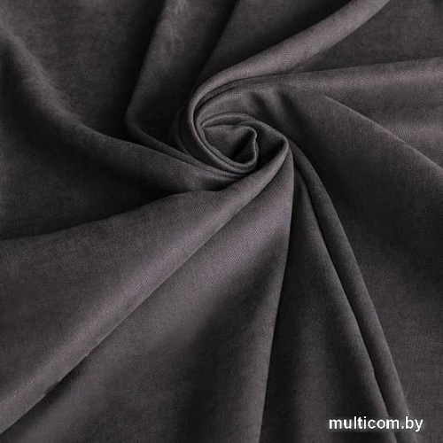 Комплект штор Pasionaria Софт 290x240 с подхватами (темно-серый)