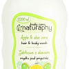 Naturaphy Гель для душа Яблоко и Алоэ Вера с дозатором 1 л