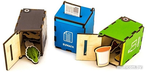 Сортер WoodLand Toys Сортировка мусора 133101