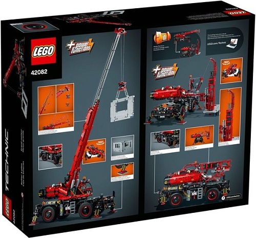 Конструктор LEGO Technic 42082 Подъёмный кран для пересечённой местности