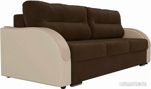 Диван Лига диванов Дарси 102107 (коричневый/бежевый)