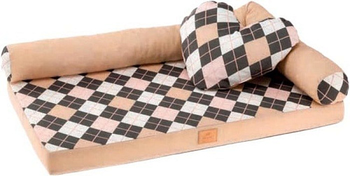 Лежак Ferplast Tommy 80 82255899 (ромб/розовый)